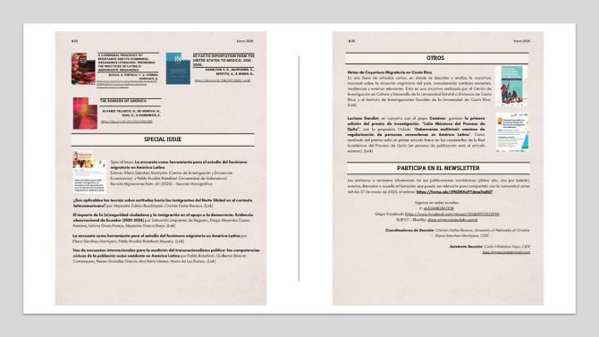 Boletín No 5 - Enero, 2026. Páginas 9 y 10
